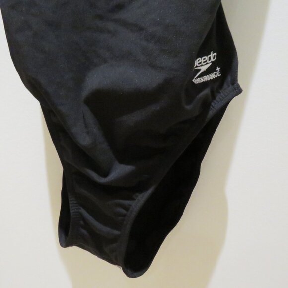 SPEEDO One Piece Flyback Training Endurance+ Swimsuit in Speedo Black Sport NWT - Picture 6 of 13